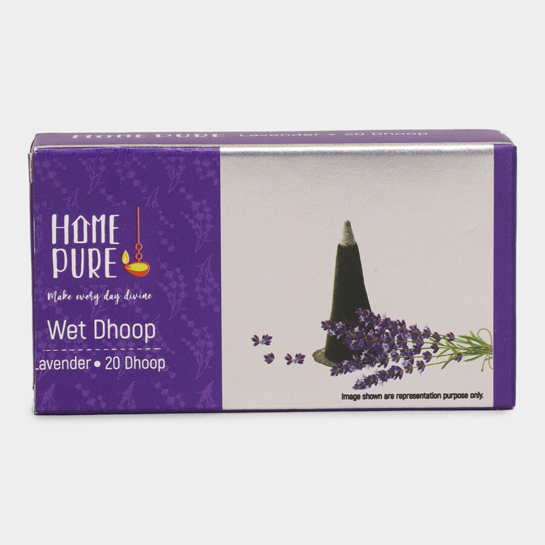 Home Pure Lavender Wet Dhoop 20 Stick