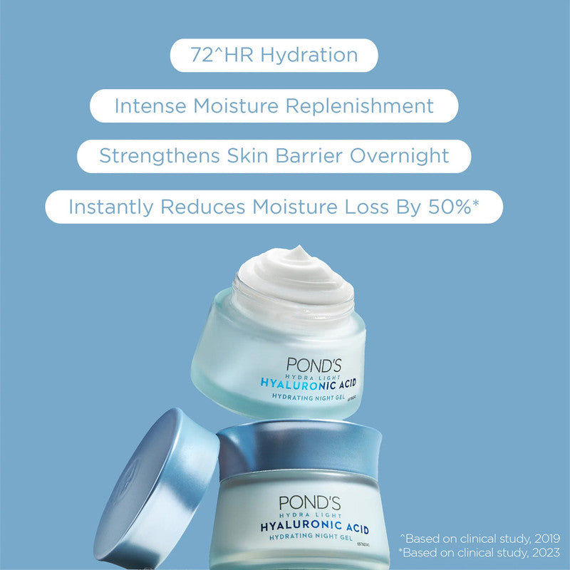 Ponds Hydra Light Hydrating Night Gel (50gm) (Pack of 2)