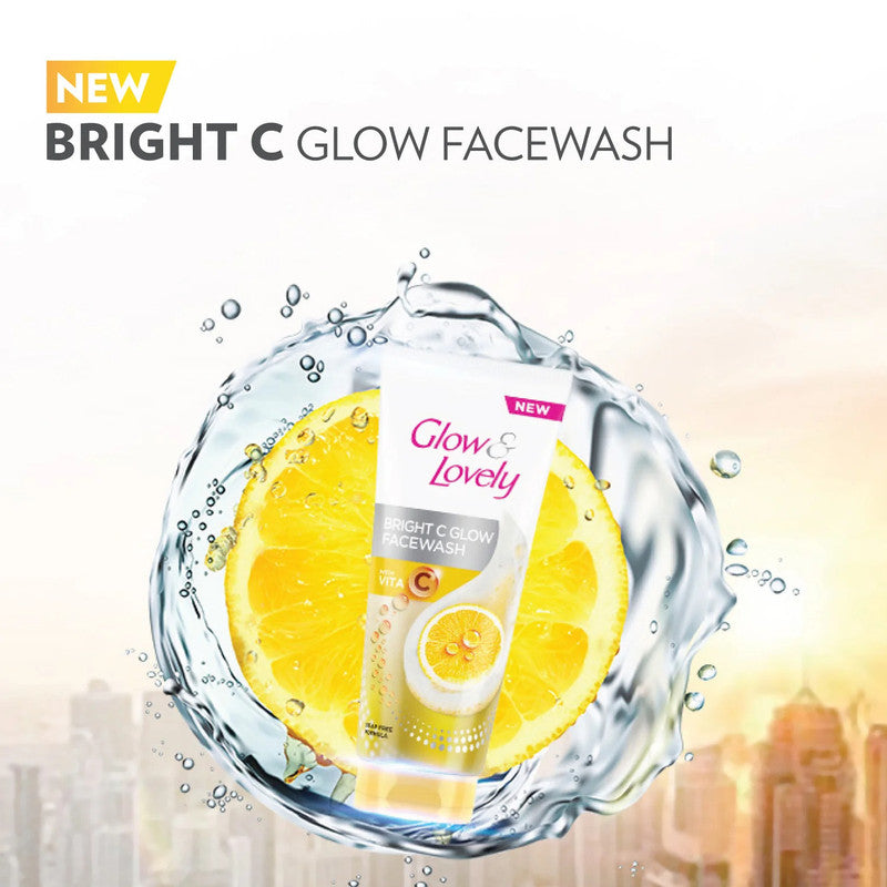 Face Wash Glow & Lovely Bright C Glow With Vita 50gm