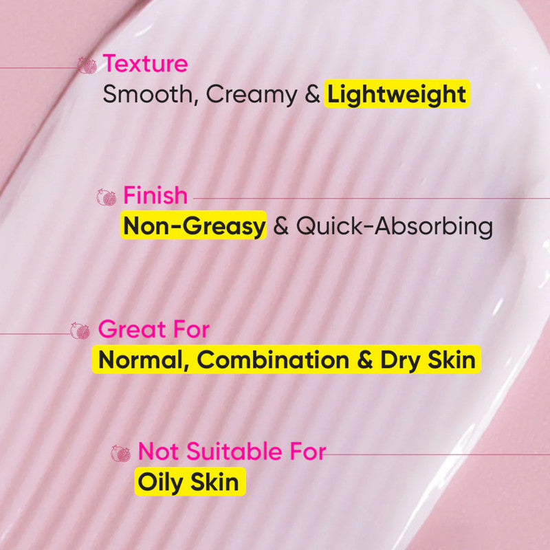 Dot & Key Skincare Pomegranate Miracle Vitamin E Revitalizing Moisturizer 60ml Pack of 3