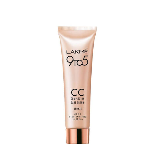 Lakme 9to5 CC Complexion Care Cream SPF 30 PA++ 03 Bronze 9g