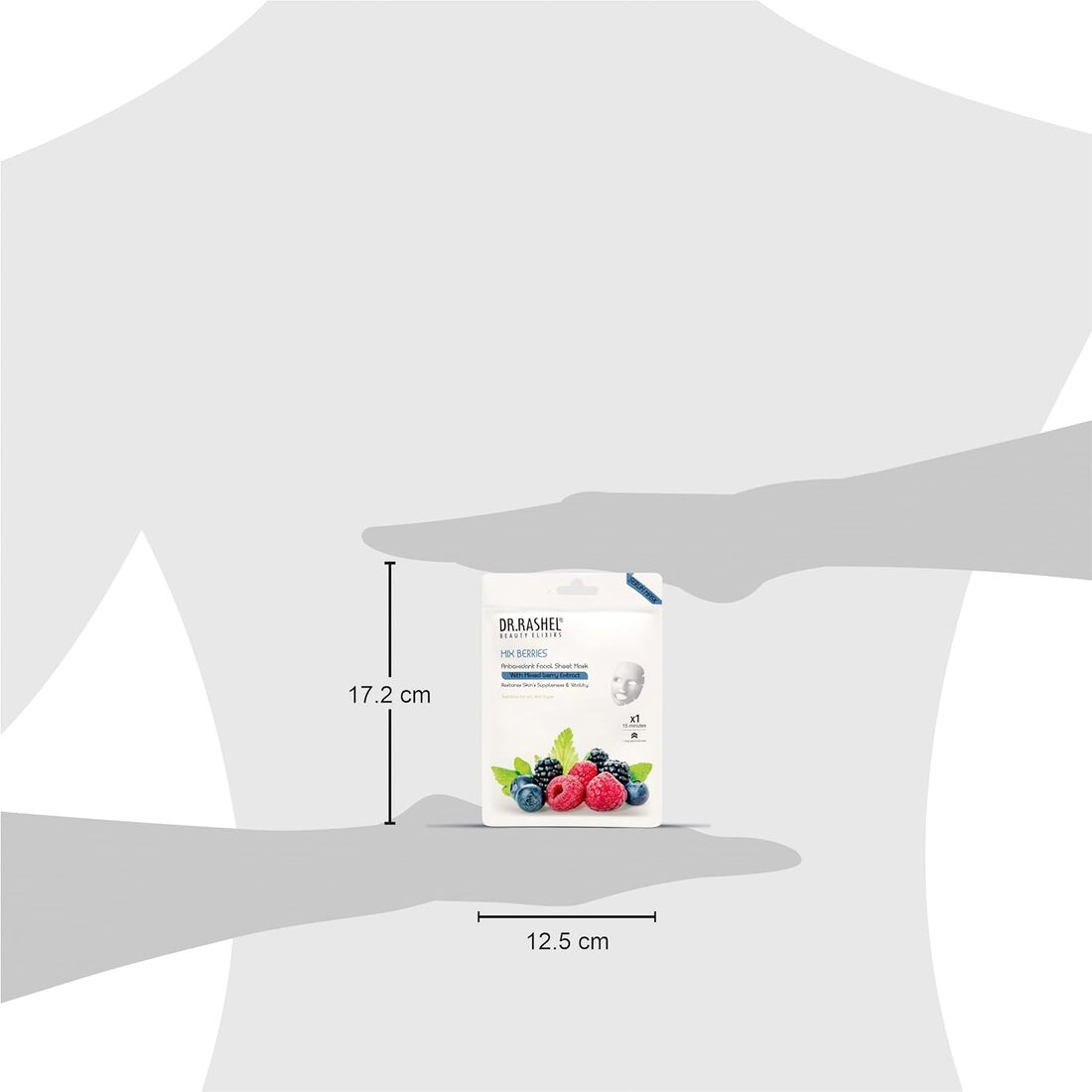 Dr.Rashel Mix Barries Antioxidant Facial Sheet Mask 20g