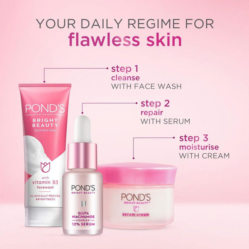 Ponds Bright Beauty Gluta Niacinamide Serum 14ml Pack of 4