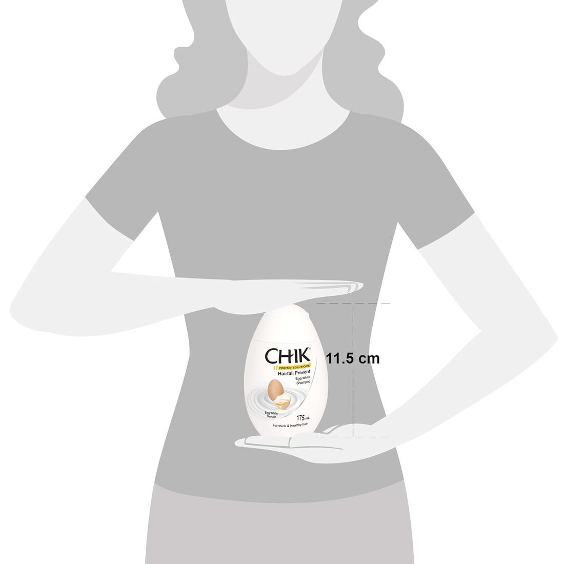 Hair Fall Prevnt Egg Whit Pro Shampoo 175ml