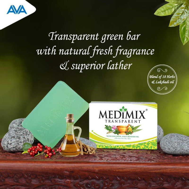 Medimix Hand Made Transparent Soap - 125g (Pack Of 4)