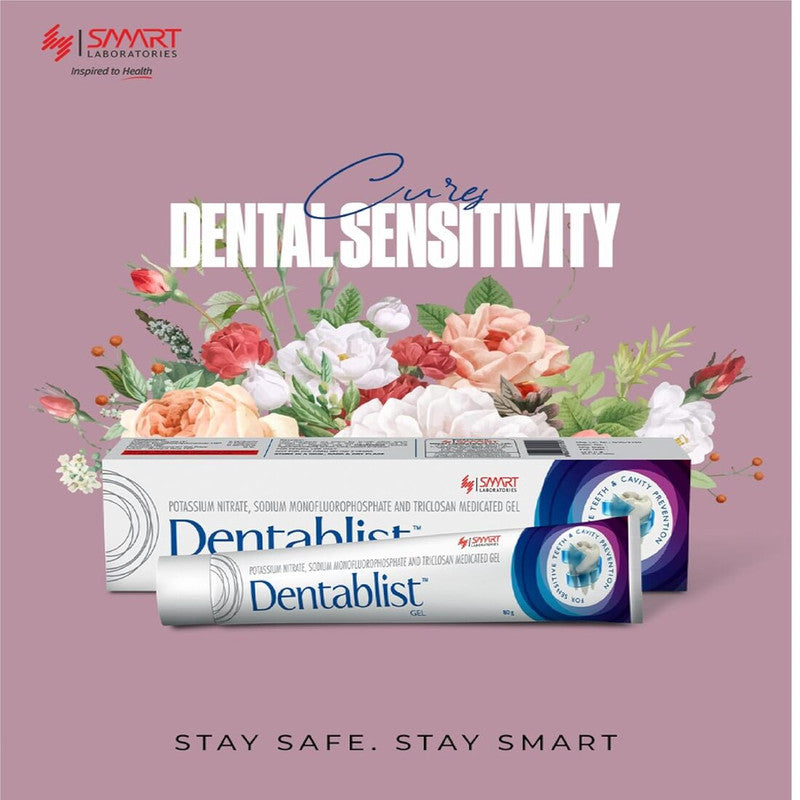 Dentablist Potassium Medicated Gel Nitrate & Triclosan 80gm