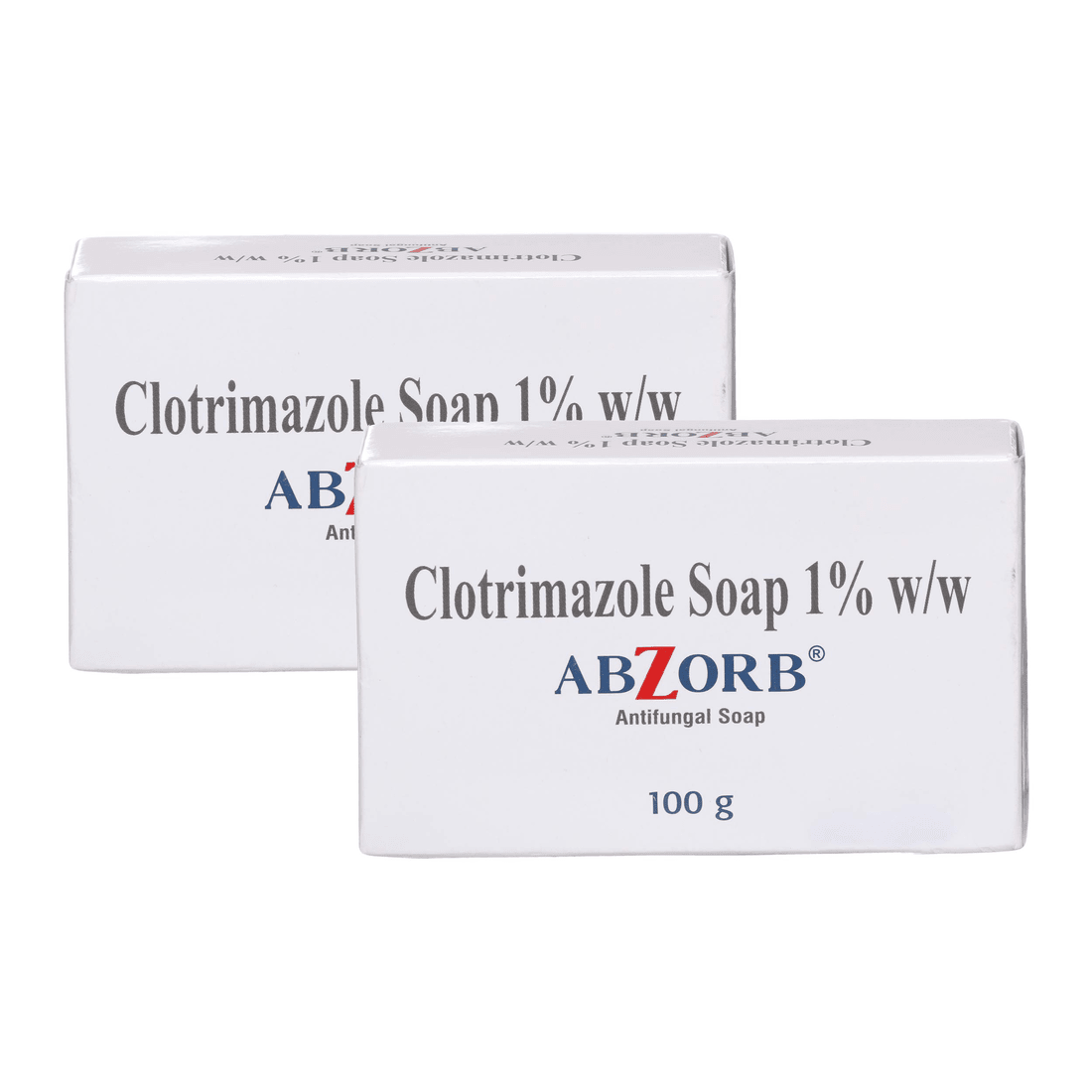 Abzorb Antifungal Cleansing Bar 100g (PACK OF 2)