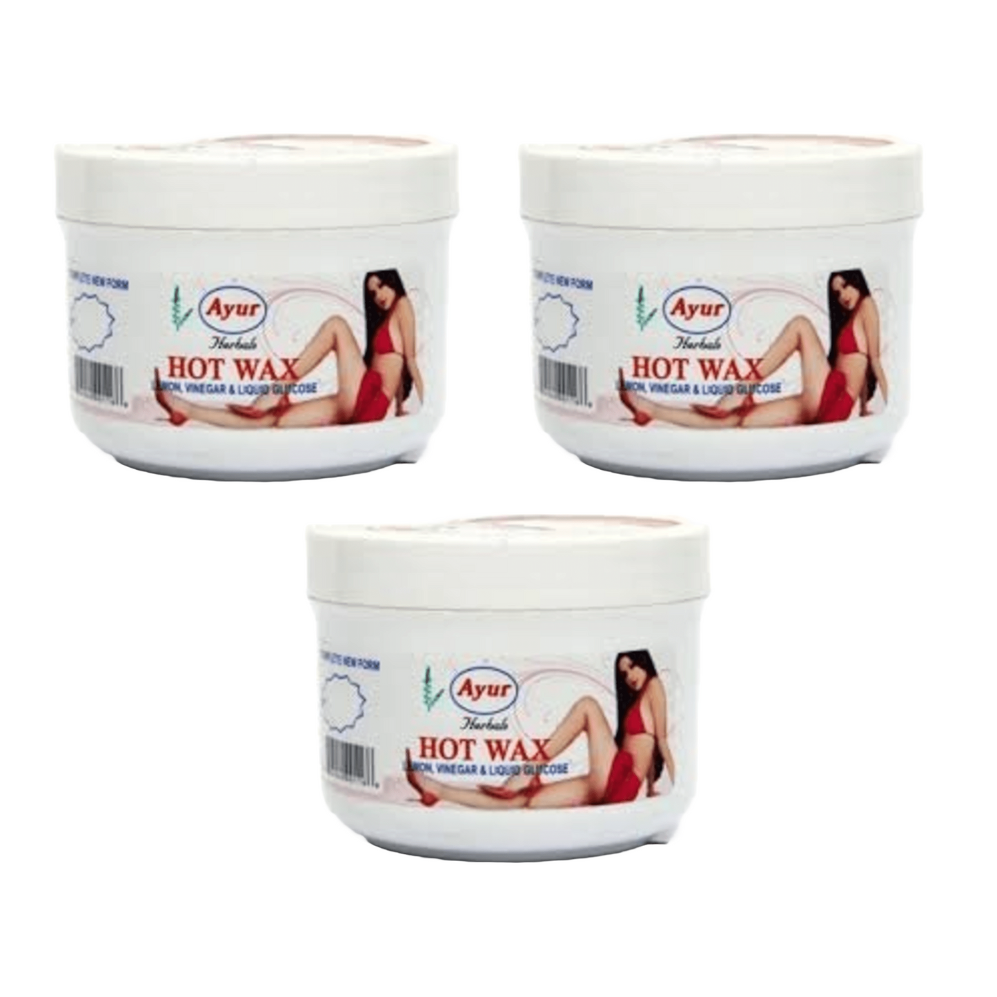 Ayur Herbal Hot Wax - 150gm (Pack of 3) KartWalk