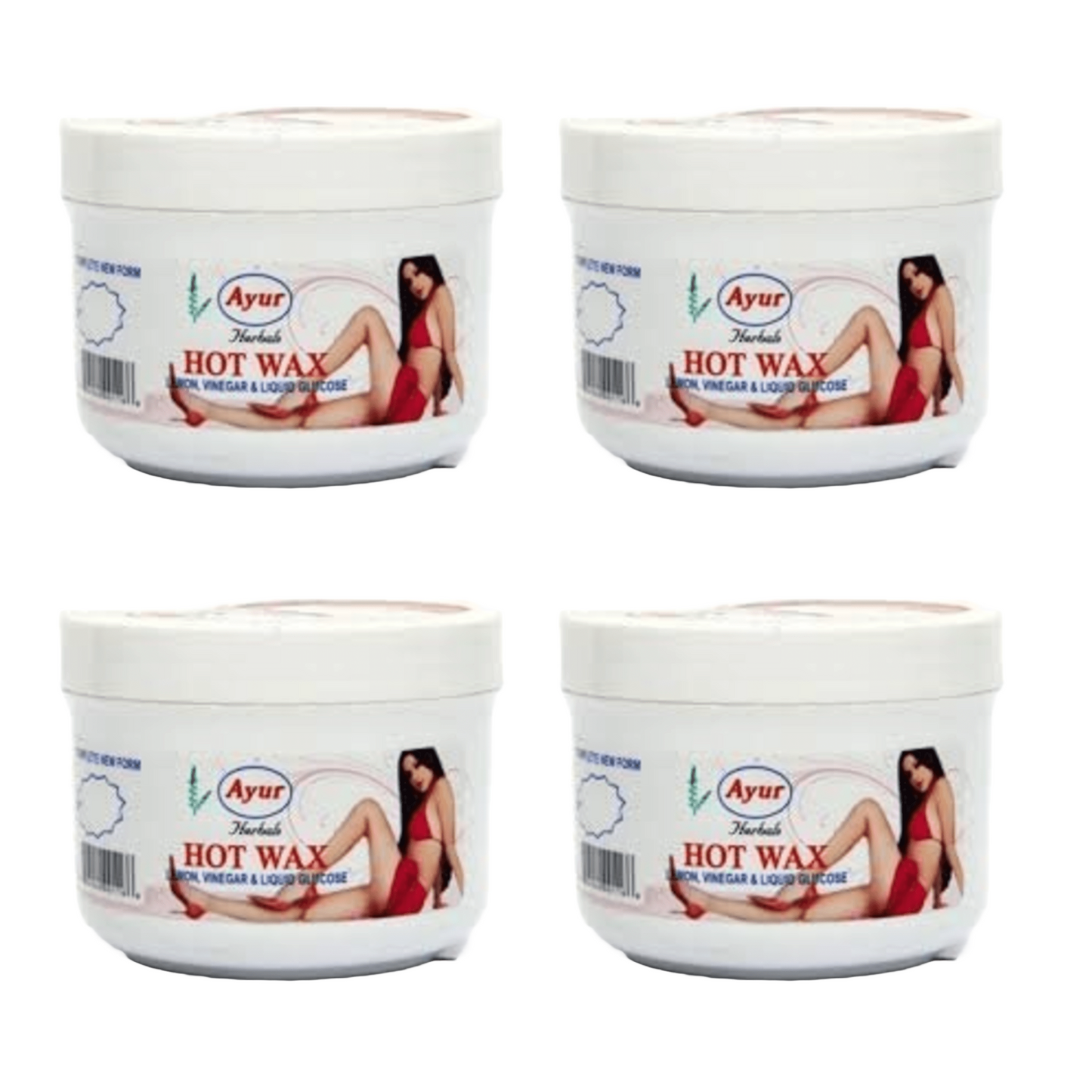 Ayur Herbal Hot Wax - 150gm (Pack of 4) KartWalk