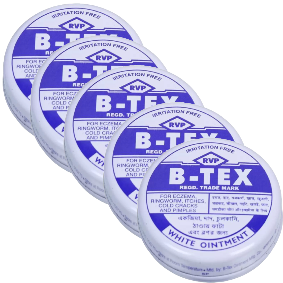 B-Tex Crack Cream 4g Pack of 5 KartWalk