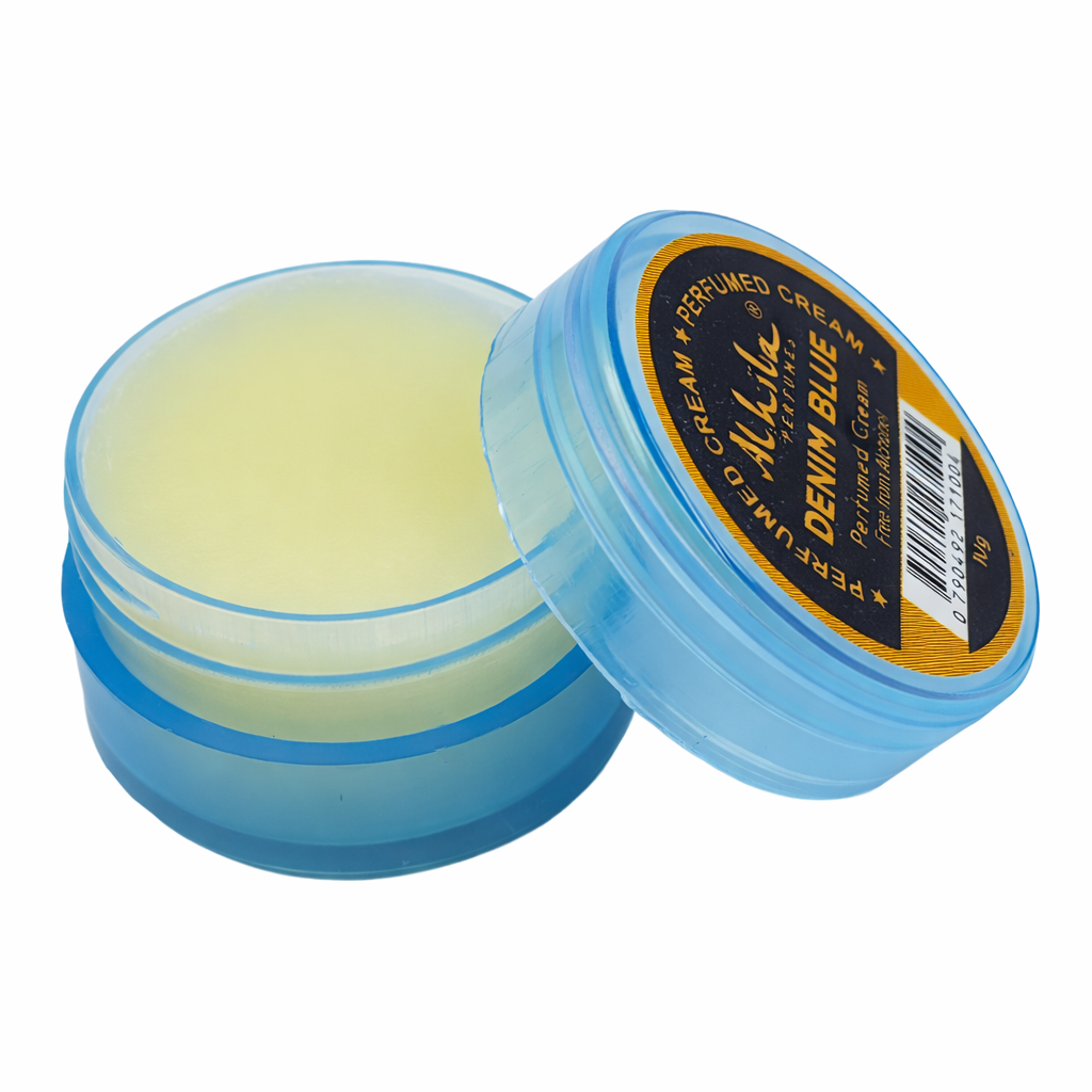Alhiba Perfume Body Cream Denim Blue (10gm)