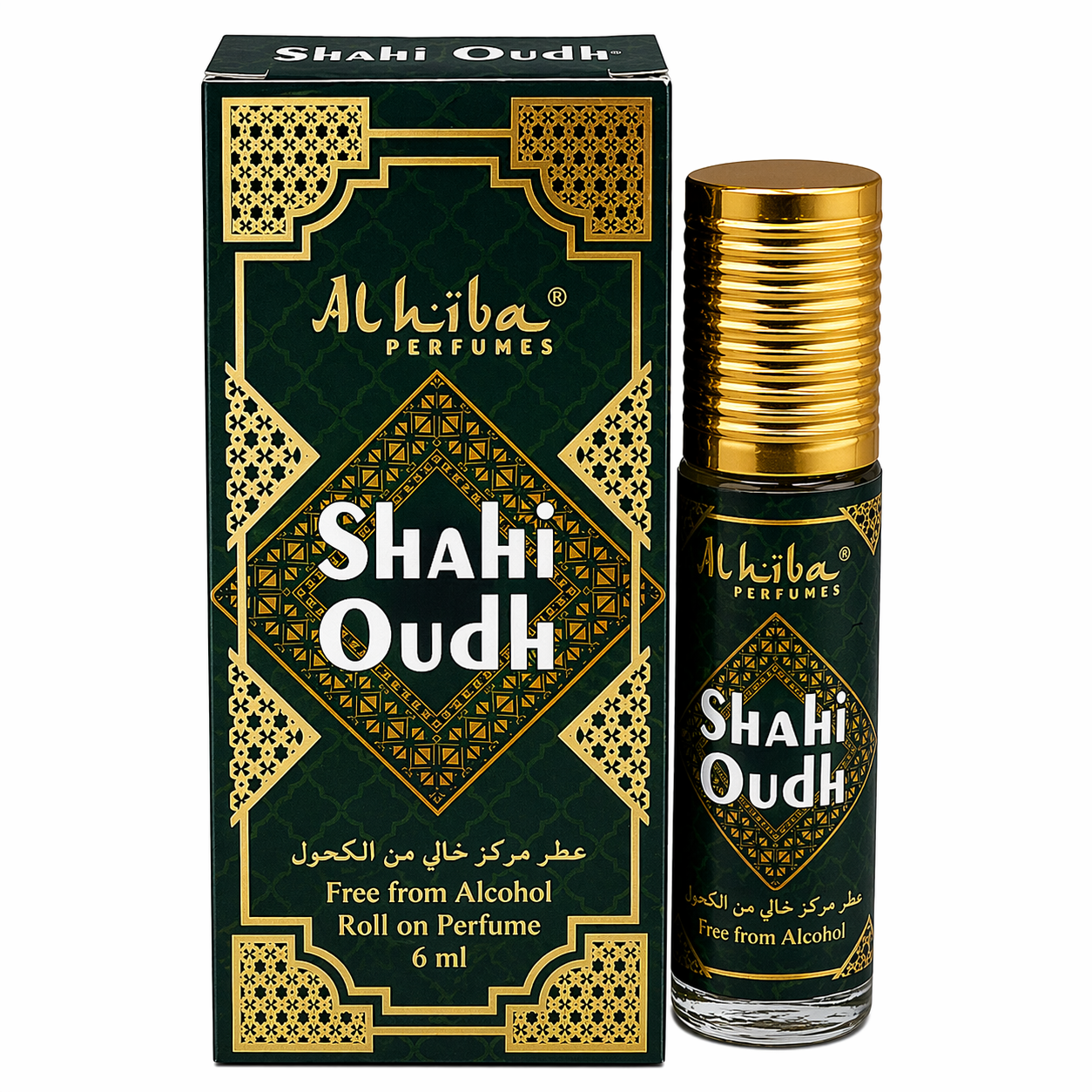 Perfume Alhiba Shahi Oudh Roll On 6ml