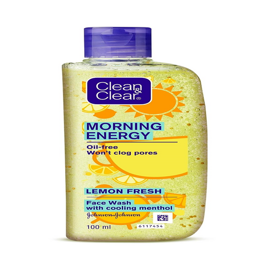 Clean & Clear Morning Energy Lemon Fresh Face Wash 100 ml KartWalk