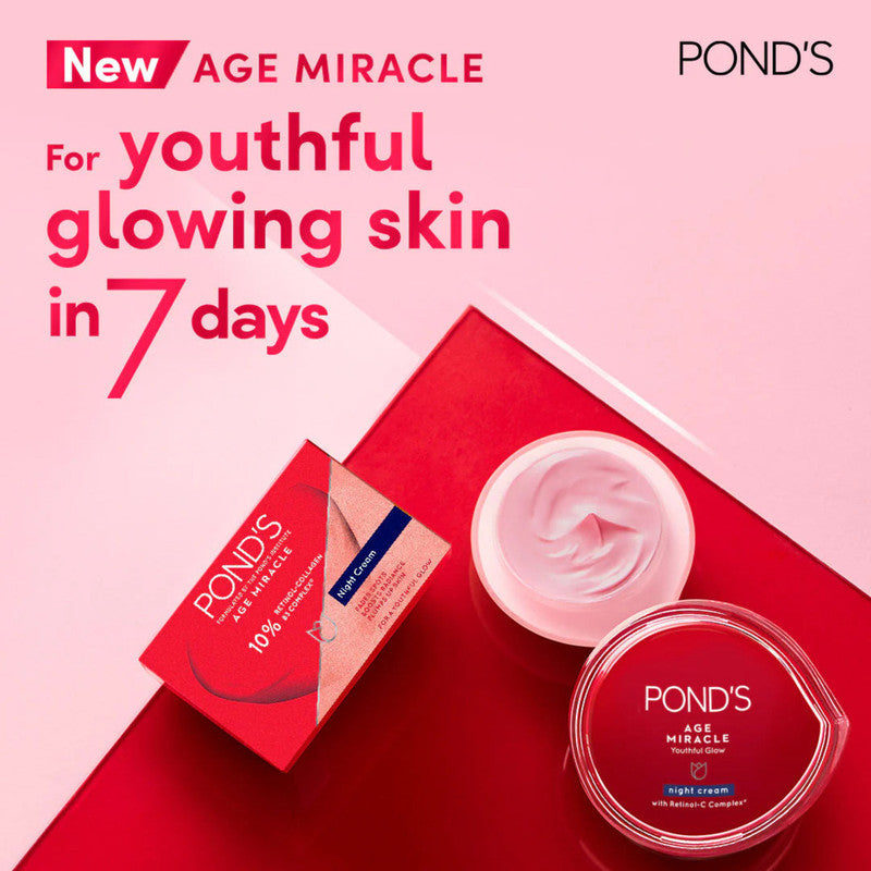 Ponds Age Miracle Youthful Glow Night Cream 50g