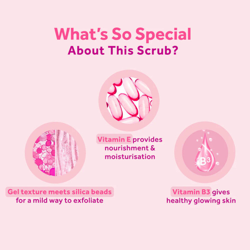 Instant Glowing Skin Ponds Bright Beauty Face Scrub 100gm