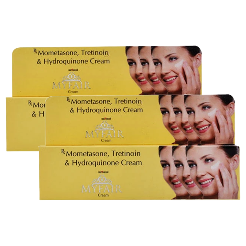 Myfair Mometasone, Tretinoin & Hydroquinone Cream 20g Pack of 2