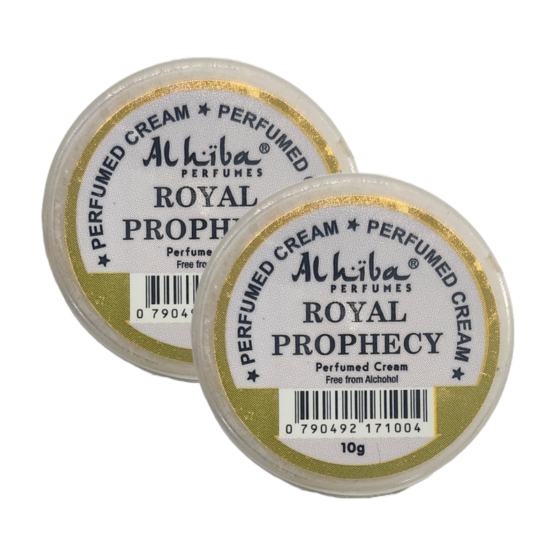 Al Hiba Royal Prophecy Perfume Body Cream 10g Pack of 2