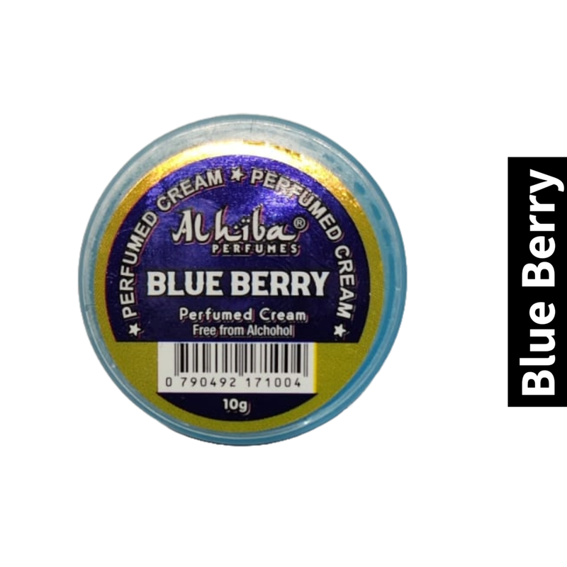 Perfume Body Cream Blue Berry Al Hiba 10g