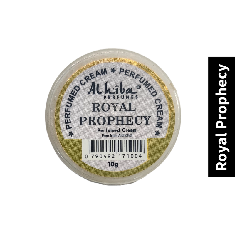 Perfume Body Cream Royal Prophecy Al Hiba 10g