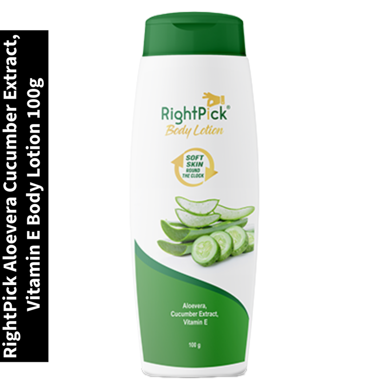 Aloevera Cucumber Extract RightPick Vitamin E Body Lotion 100g