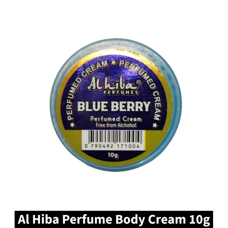 Al Hiba Perfume Body Cream Blue Berry (10gm)