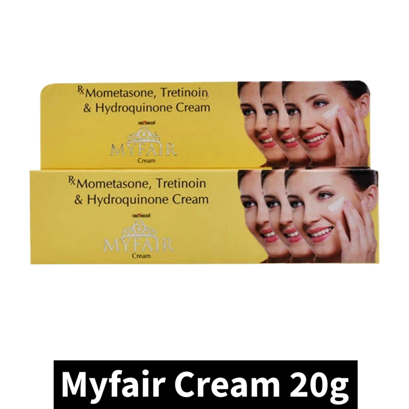 Myfair Tretinoin & Hydroquinone Cream (20gm)(Pack of 1)
