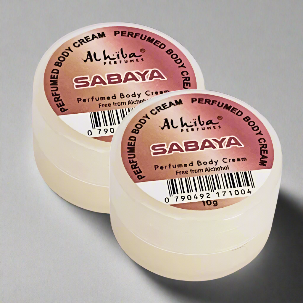 Al Hiba Sabaya Perfume Body Cream 10g Pack of 2