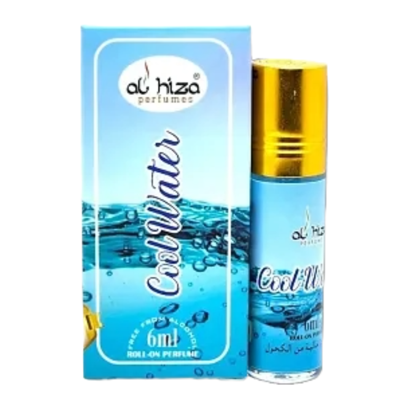 Al Hiza Cool Water Perfume (6ml)(Pack of 2)