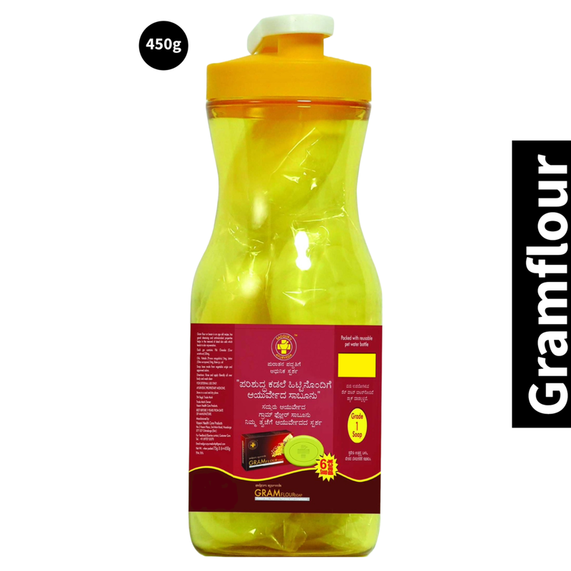 Sadguru Gramflour Soap (75gm)(Pack of 6)