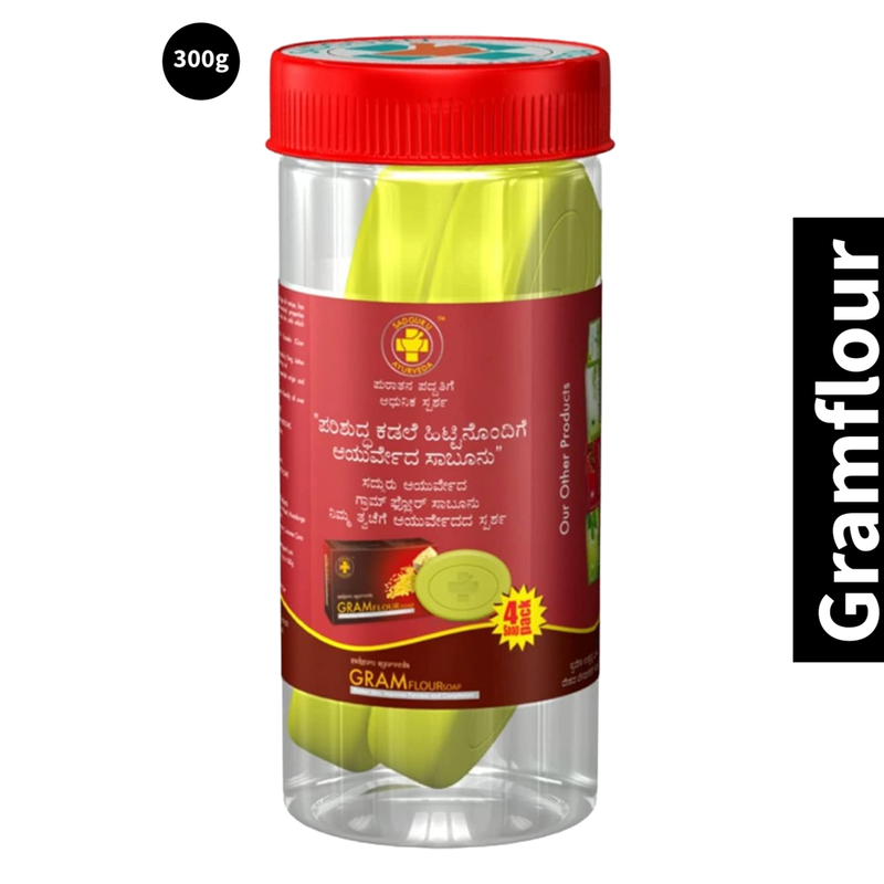 Sadguru Gramflour Soap (75gm)(Pack of 4)