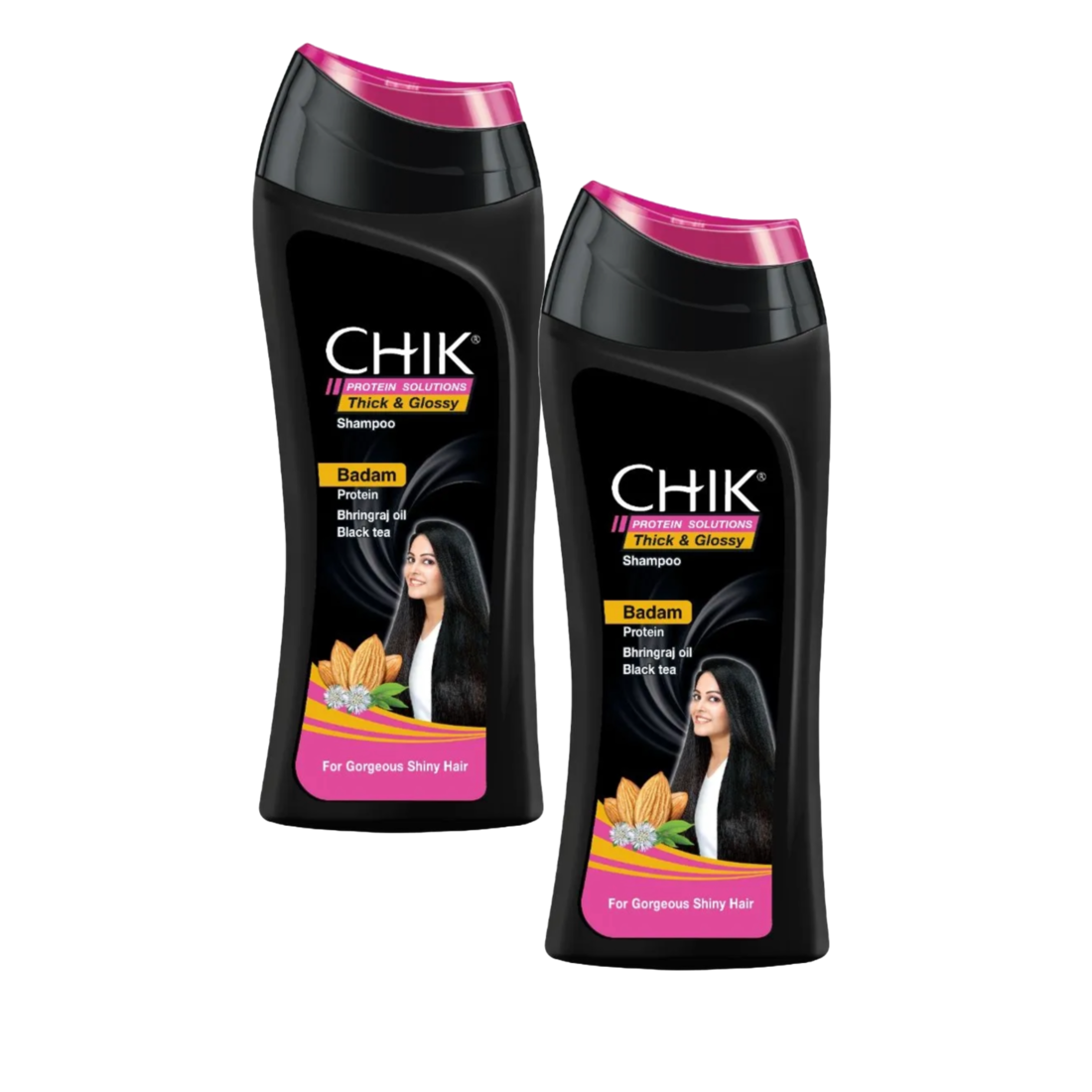 Thick & Glossy Black Shampoo 80ml (Pack Of 2)