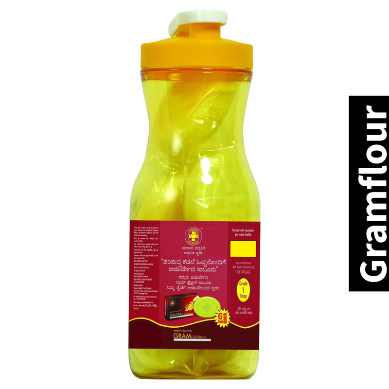 Gramflour Sadguru Ayurveda Soap 75g Pack of 6