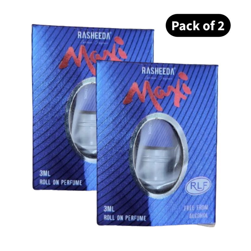 Rasheeda Maxi Roll On Perfume (3ml)(Pack of 2)