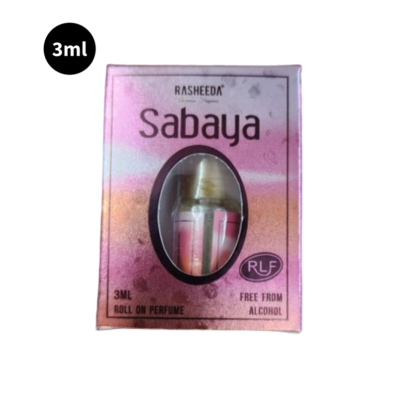 Rasheeda Fragrance Sabaya Roll On Perfume Luxurious 3ml