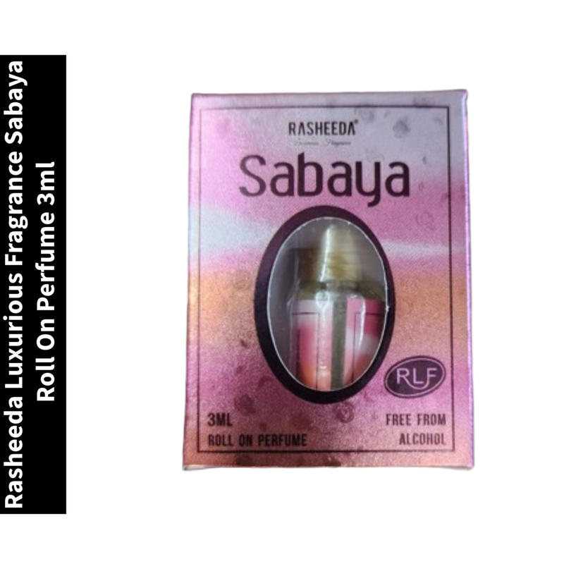 Luxurious Rasheeda Fragrance Sabaya Roll On Perfume 3ml