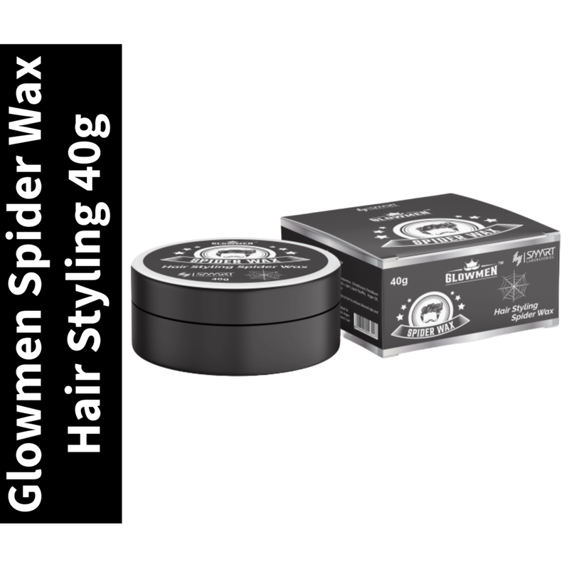 Spider Wax Glowmen Hair Styling With A Strong 40g