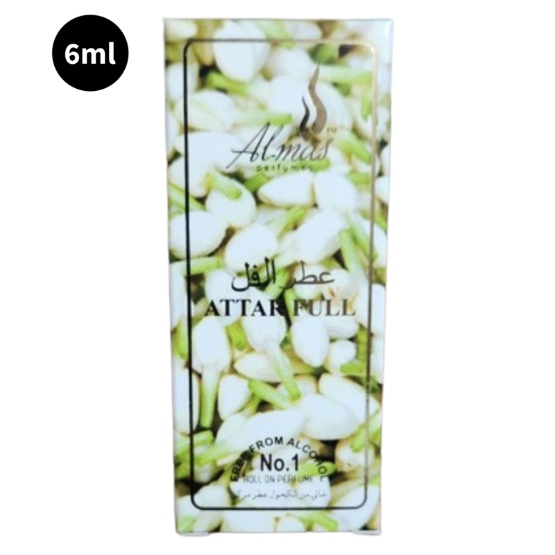 Roll On Perfume Al Mas Jasmine Attar Full 6ml