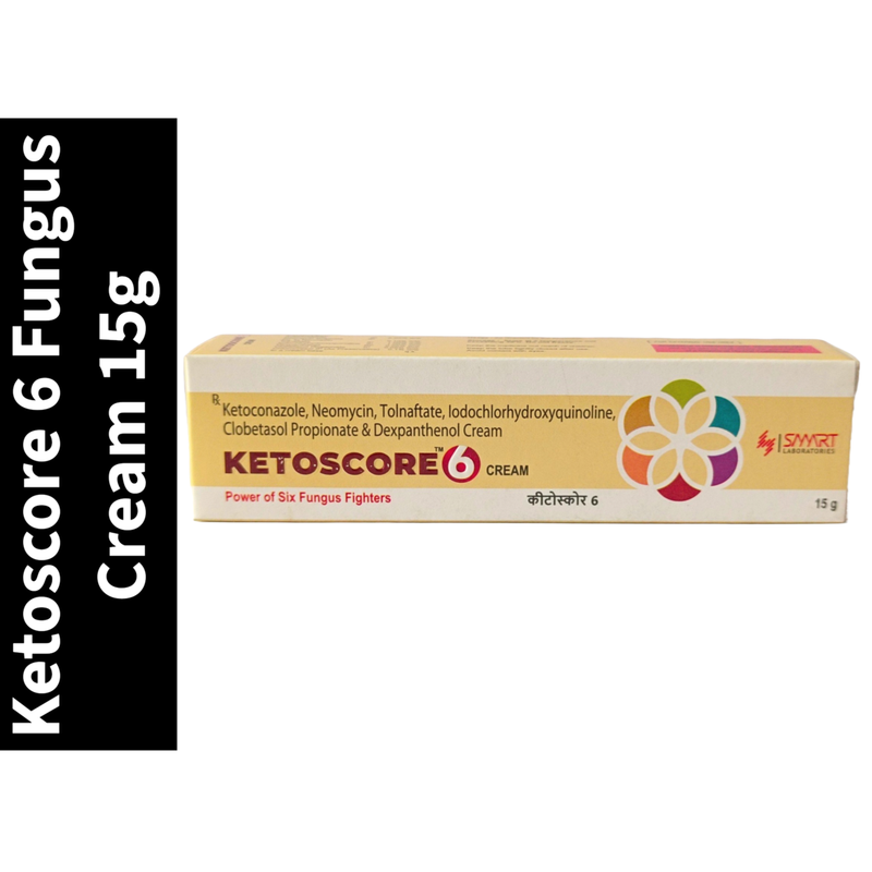 Power of Six Fungus Fighters Ketoscore Cream 15g