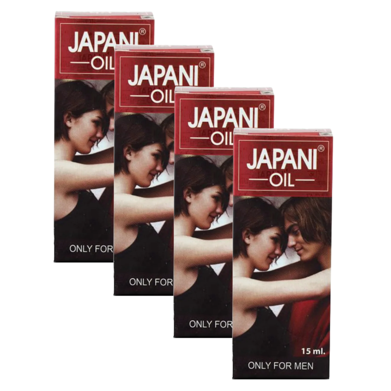 Chaturbhuj Pharma Japani Oil - 15ml (Pack Of 4)