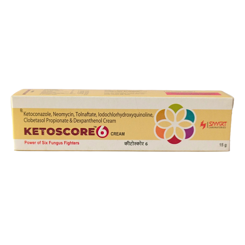 Ketoscore Power of Six Fungus Fighters Cream 15g