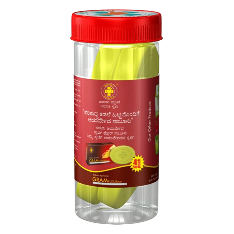 Sadguru Ayurveda Gramflour Soap (75g x 4N)