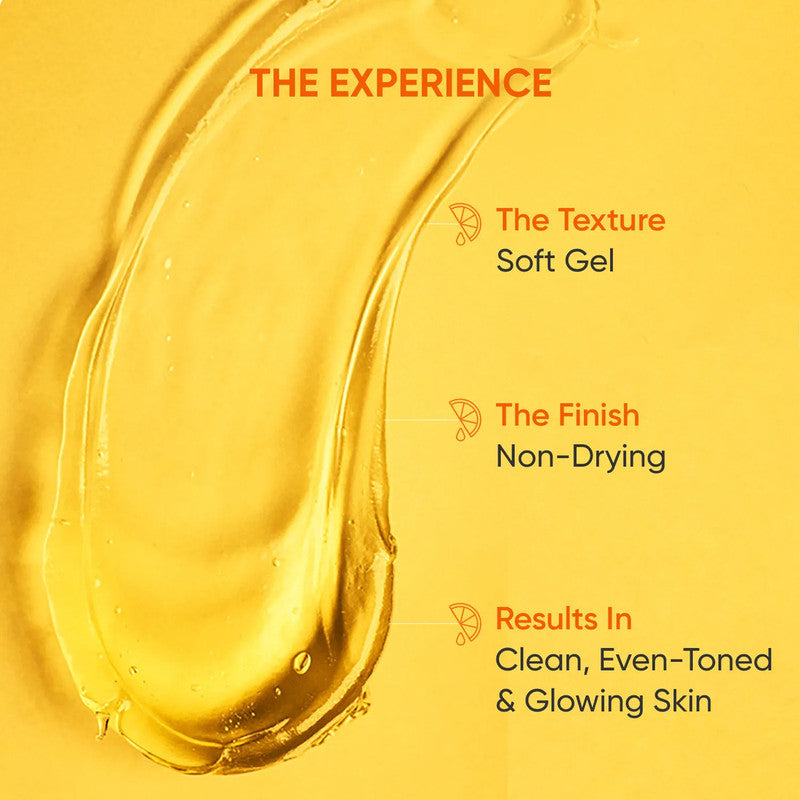 Dot & Key Skincare Vitamin C+E Super Bright Gel Face Wash 100ml Pack of 3