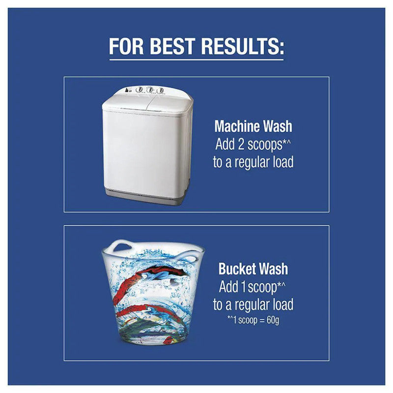 Ujala Instant Dirt Dissolvers Detergent Washing Powder 500g Pack of 3