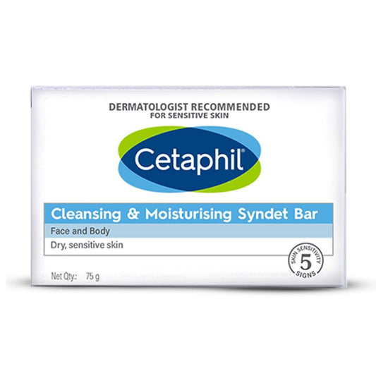 Cetaphil Cleansing Moisturising Bar - Pack Of 1 (75g)