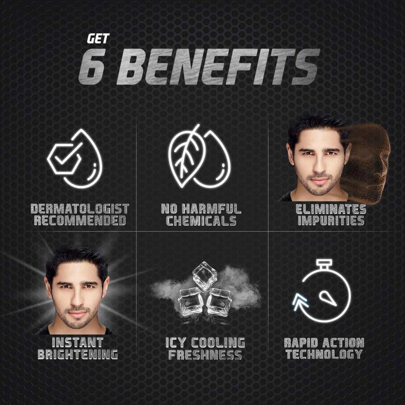 Fair & Lovely Men Face Wash Instant Fairness Rapid Action 50g