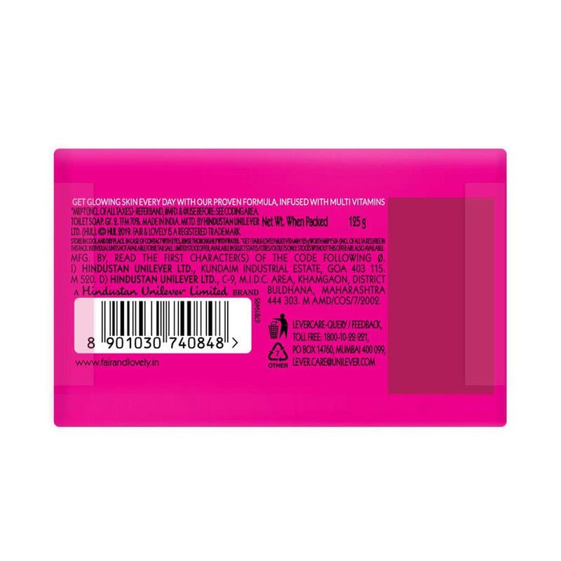 Fair & Lovely Glowing Skin Soap - 125g (Pack Of 4)