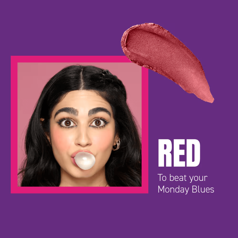 Elle 18 Super Blush Bomb - 03 Red (9gm)