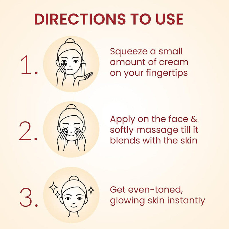 Glam Up Glomatic Light Makeup Face Cream - Pack Of 1 (25gm)