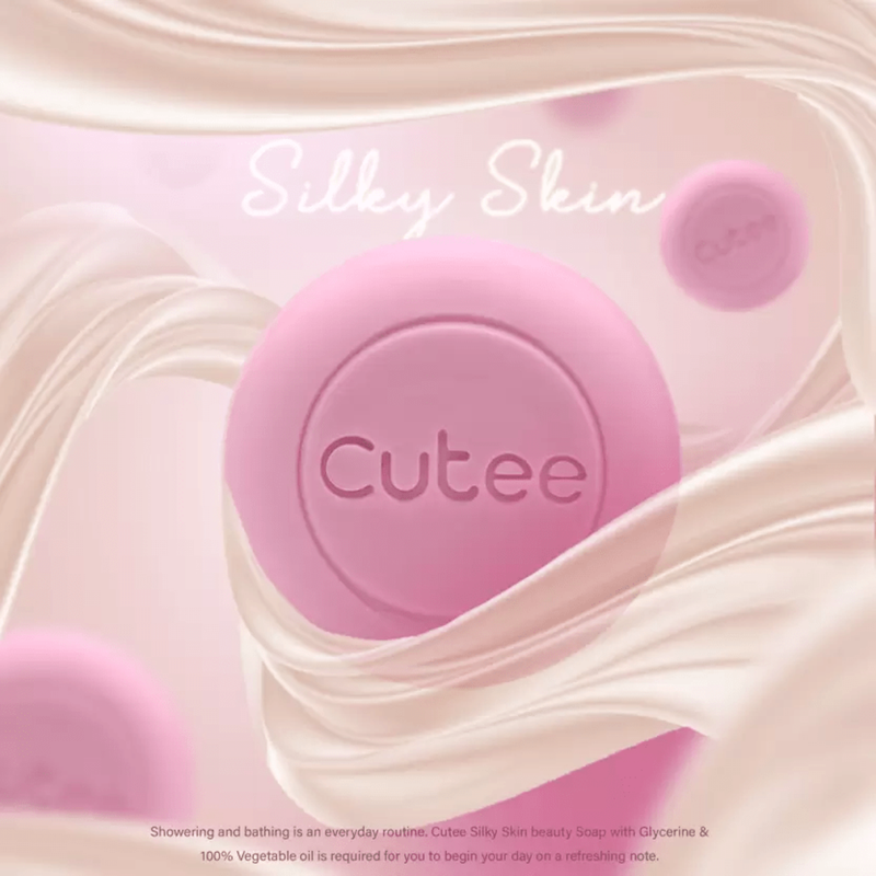 Cutee Silky Skin The Beauty Soap - 100g (Pack Of 3)