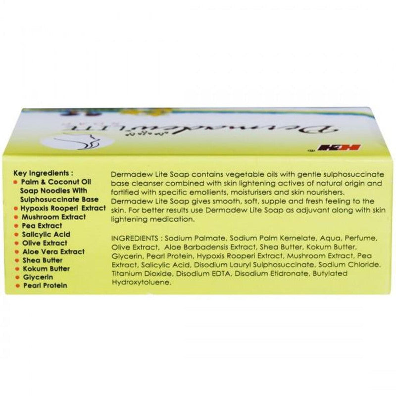 Dermadew Lite Moisturising Face Soap - 75gm